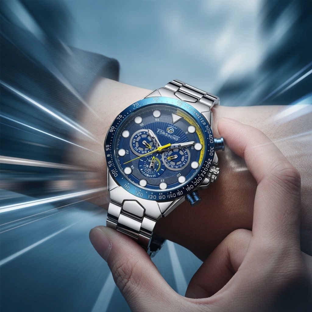Upgrade Your Style Instantly – Premium Automatic Watch for Men 💎
