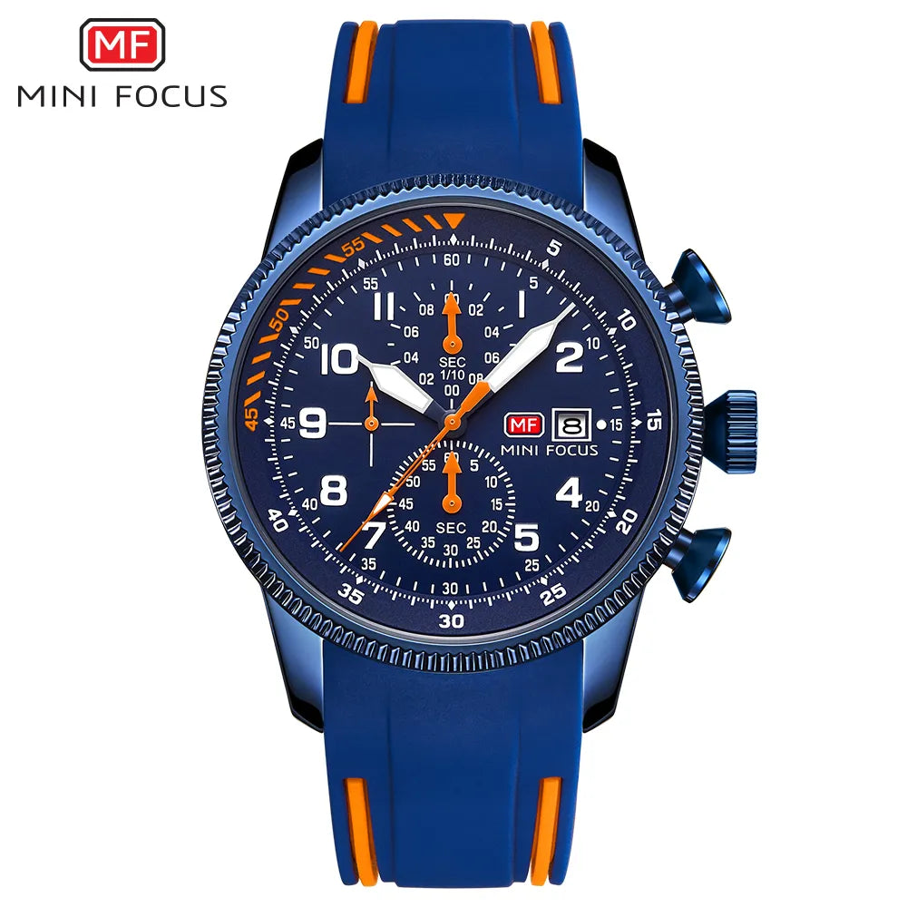 MINI FOCUS™ Ocean Phantom Chronograph – Built to Dominate