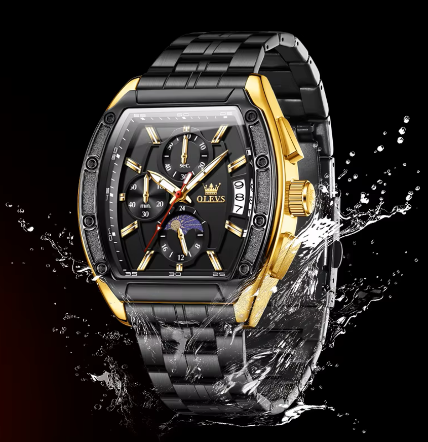 Olevs Luxury Men’s Watch – Premium Style for Everyday Wear ⌚✨