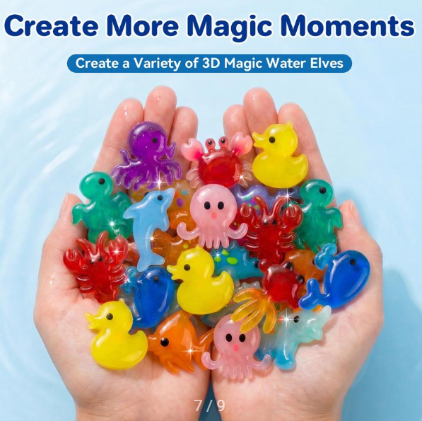 Magic Water Elf Kit – Create Colorful Sea Creatures in Seconds!