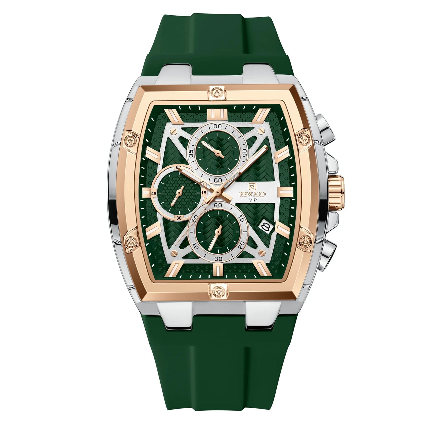 🔥 Alligator Edition™ Luxury Green Chronograph Watch