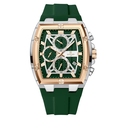 🔥 Alligator Edition™ Luxury Green Chronograph Watch